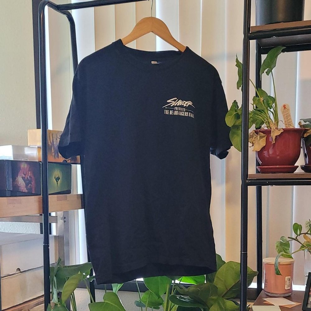 Slander Tour Shirt from the headbangers Ball.